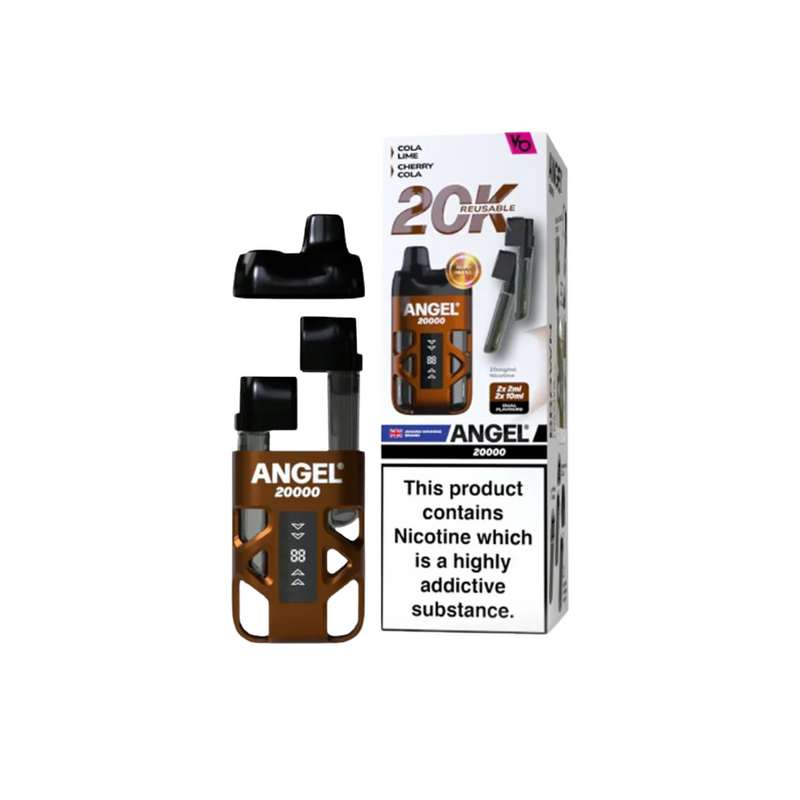 Load image into Gallery viewer, Angel 20K Puff Prefilled Pod Kit | Brown Edition 
