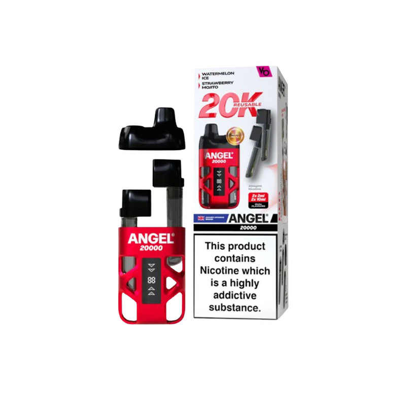 Load image into Gallery viewer, Angel 20K Puff Prefilled Pod Kit | Red Edition 

