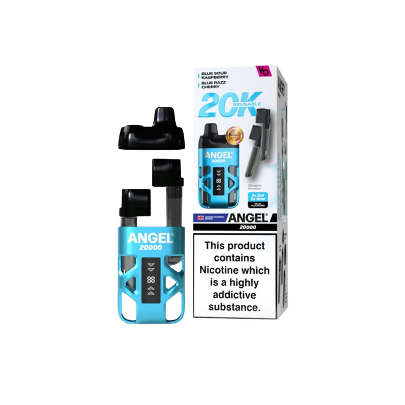 Load image into Gallery viewer, Angel 20K Puff Prefilled Pod Kit | Sky Blue Edition
