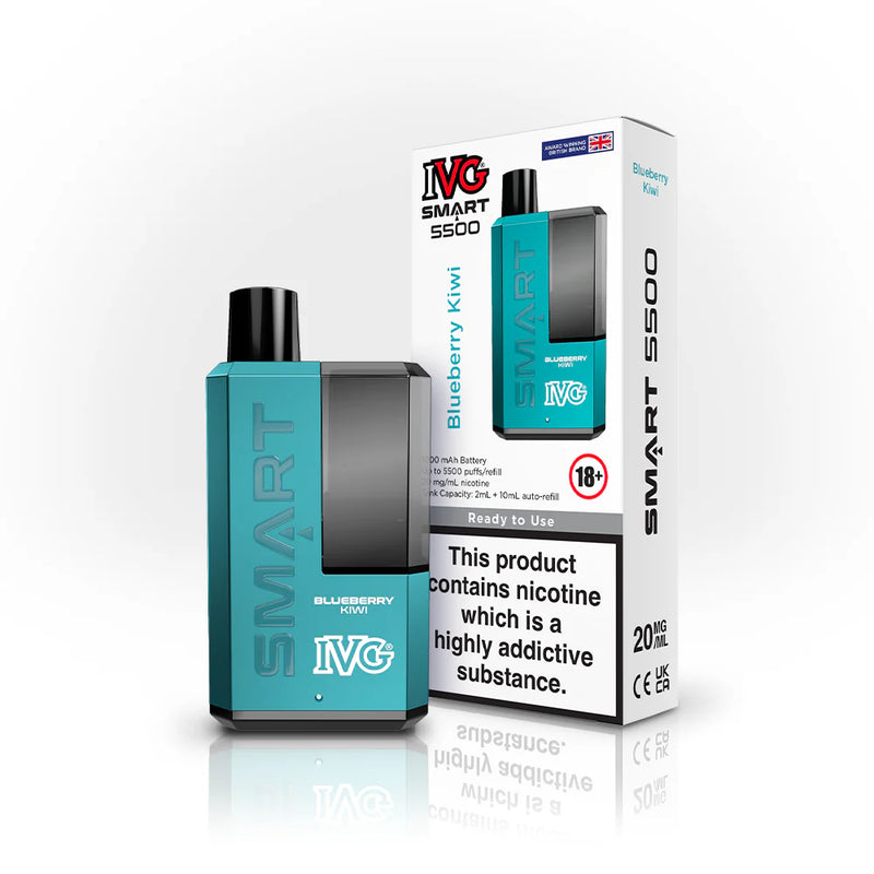 Load image into Gallery viewer, IVG Smart 5500 Refillable Rechargeable Disposable Vape
