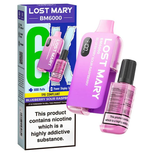 Lost Mary BM6000 Disposable Pod 6000 Puffs, Smooth Flavours | 4.49 Shop Disposables Lost Mary BM6000 Disposable Pod 6000 Puffs, Smooth Flavours | 4.49 Shop Disposables