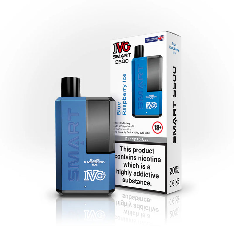 Load image into Gallery viewer, IVG Smart 5500 Refillable Rechargeable Disposable Vape
