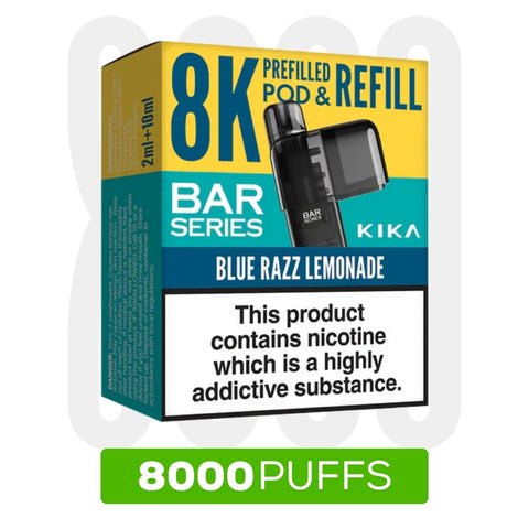 Bar Series Kika 8k Prefilled Replacement Pods