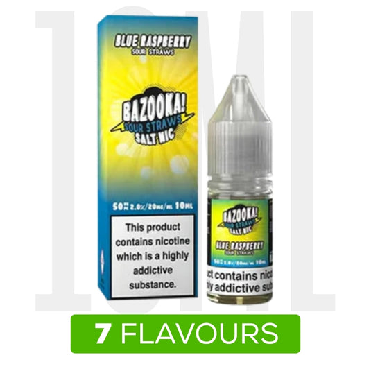 Bazooka Nic Salts 10ml E-Liquid