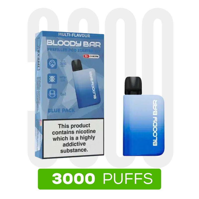 Load image into Gallery viewer, Bloody Mary Bloody Bar 3000 Prefilled Pod Vape Kit
