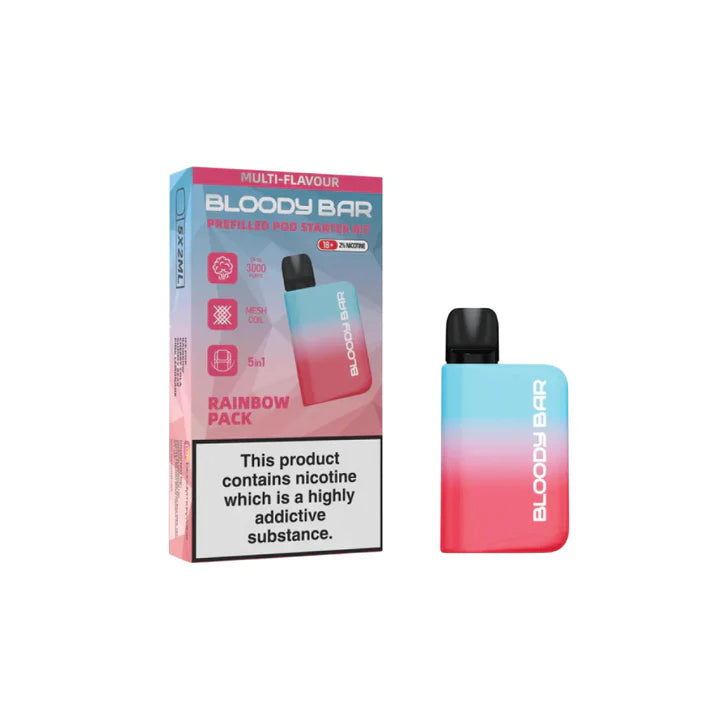 Load image into Gallery viewer, Bloody Mary Bloody Bar 3000 Prefilled Pod Vape Kit
