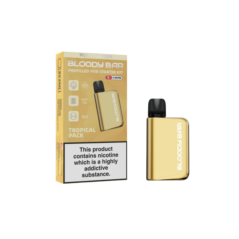 Load image into Gallery viewer, Bloody Mary Bloody Bar 3000 Prefilled Pod Vape Kit
