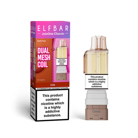 Elf Bar JoinOne Classic Prefilled Pod + Refill Container