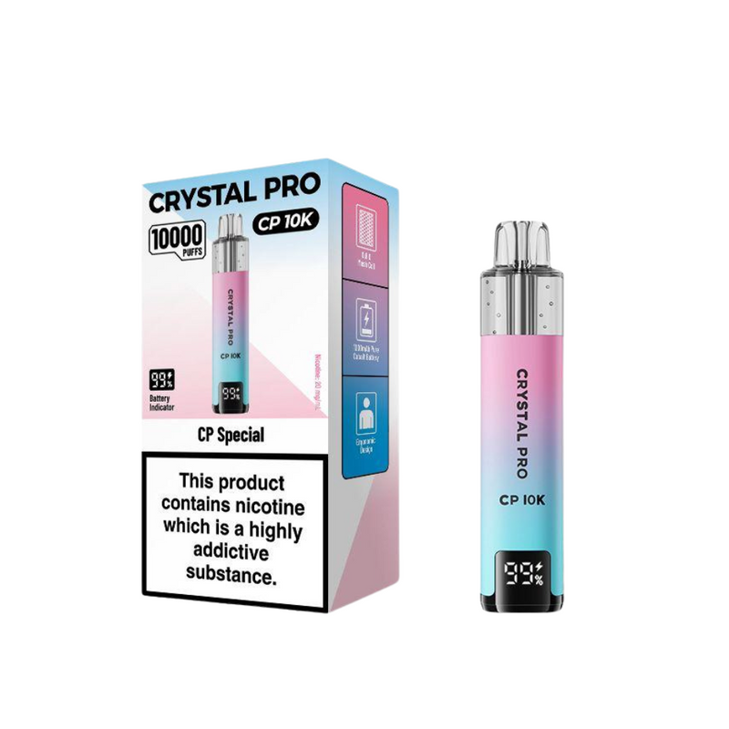Load image into Gallery viewer, Crystal PRO CP 10K Puff Disposable Vape
