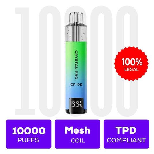 Crystal Pro CP 10K Puffs Prefilled Vape kit