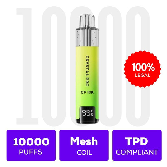 Crystal Pro CP 10K Puffs Prefilled Vape kit