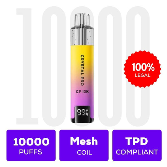 Crystal Pro CP 10K Puffs Prefilled Vape kit