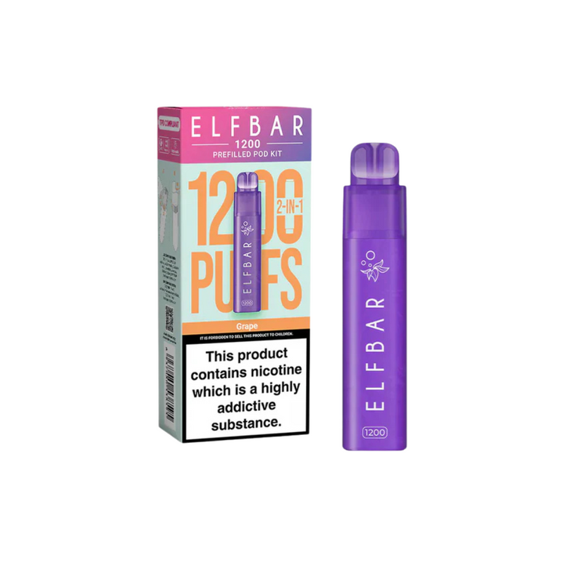 Load image into Gallery viewer, Elf Bar 1200 Prefilled Pod Vape Kit
