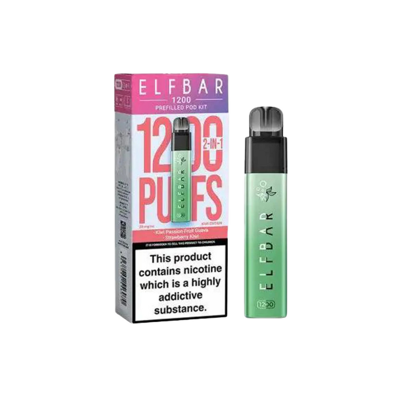 Load image into Gallery viewer, Elf Bar 1200 Prefilled Pod Vape Kit

