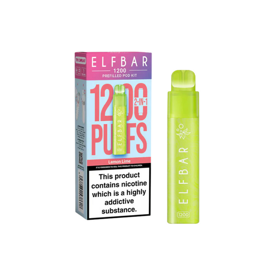 Elf Bar 1200 Prefilled Pod Vape Kit