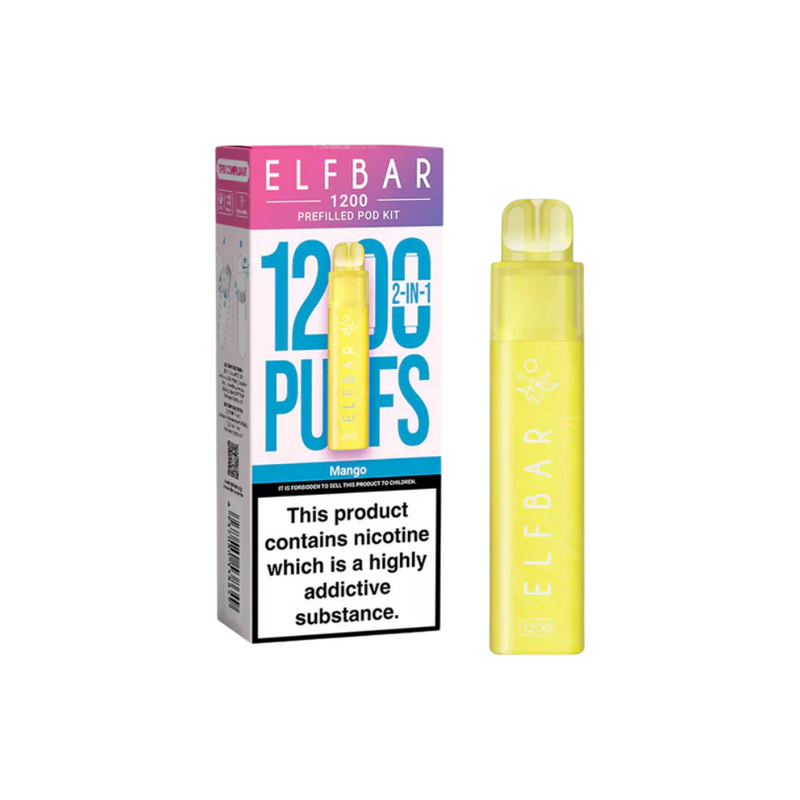 Load image into Gallery viewer, Elf Bar 1200 Prefilled Pod Vape Kit
