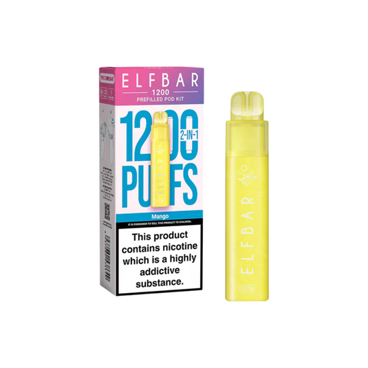 Elf Bar 1200 Prefilled Pod Vape Kit