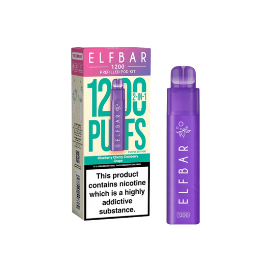 Elf Bar 1200 Prefilled Pod Vape Kit