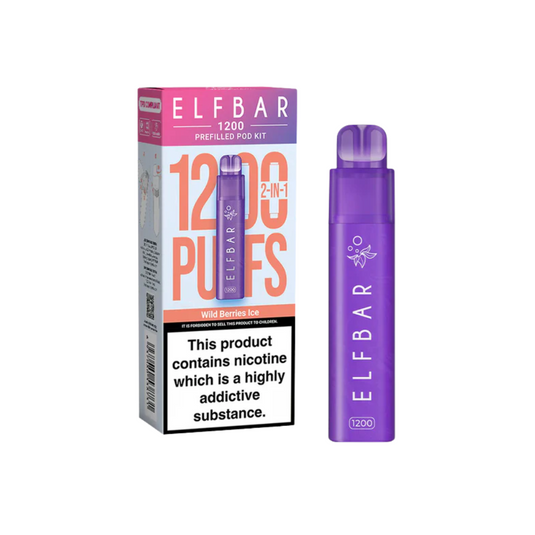 Elf Bar 1200 Prefilled Pod Vape Kit