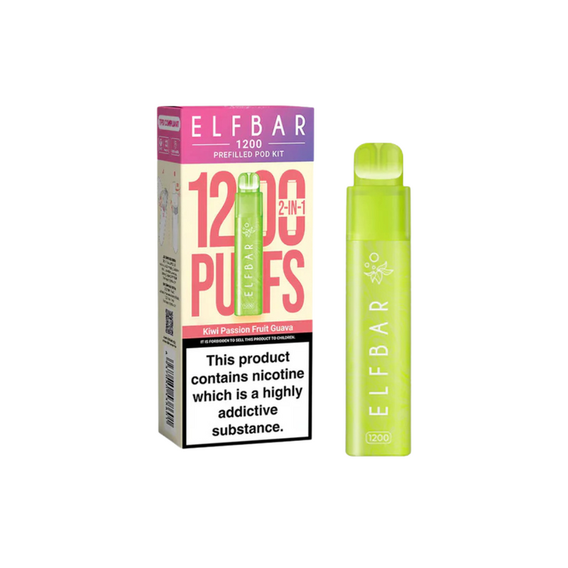 Load image into Gallery viewer, Elf Bar 1200 Prefilled Pod Vape Kit
