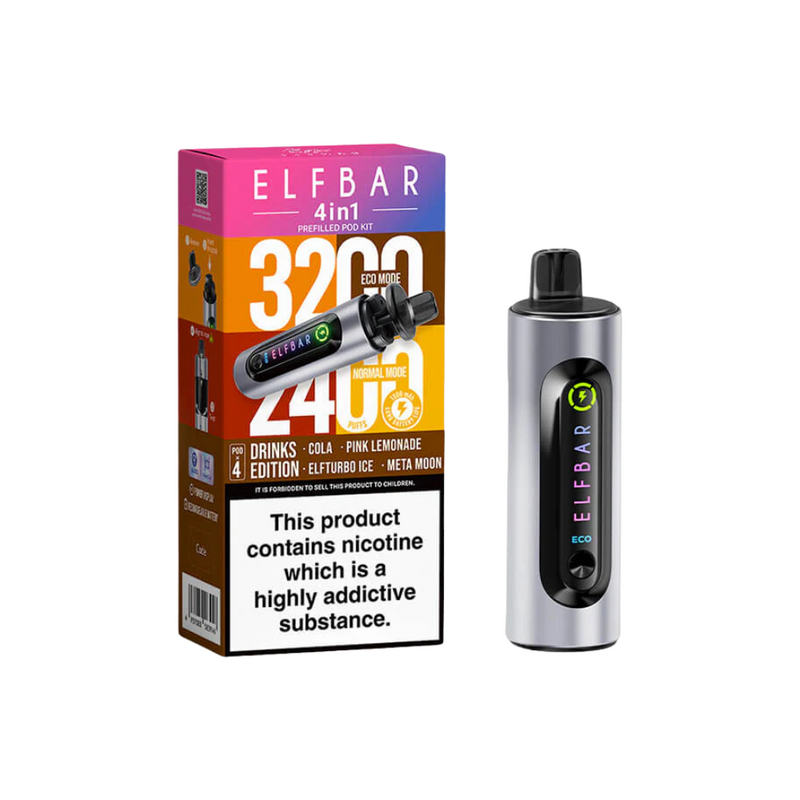 Load image into Gallery viewer, Elf Bar 4-in-1 Prefilled Pod Vape Kit
