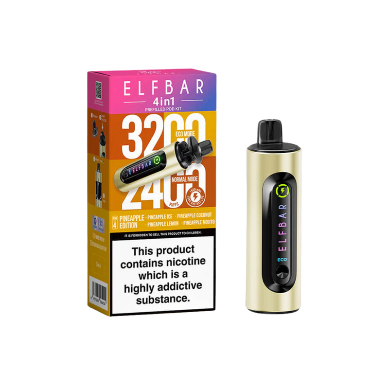 Load image into Gallery viewer, Elf Bar 4-in-1 Prefilled Pod Vape Kit
