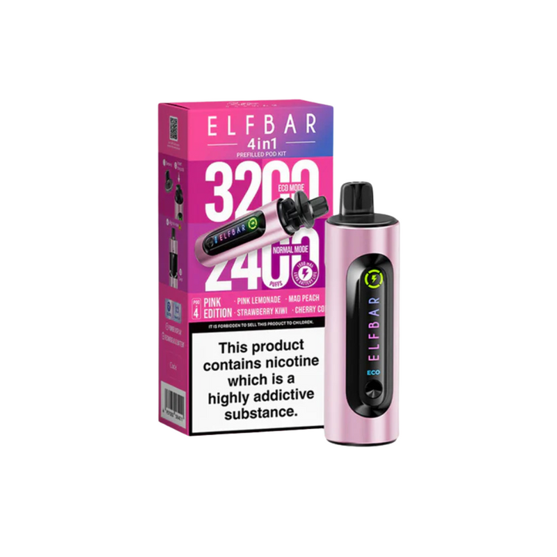 Load image into Gallery viewer, Elf Bar 4-in-1 Prefilled Pod Vape Kit
