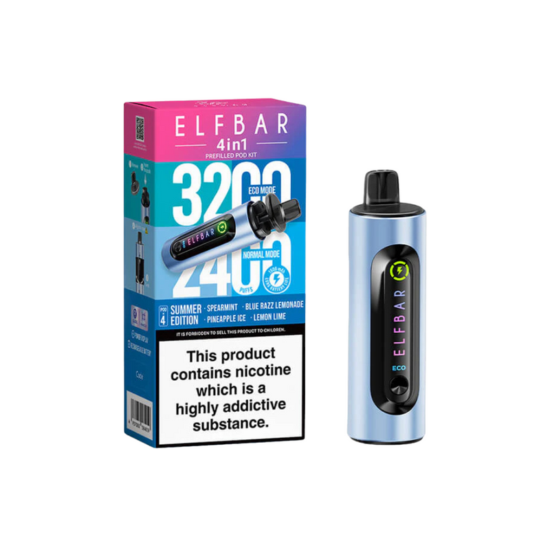 Load image into Gallery viewer, Elf Bar 4-in-1 Prefilled Pod Vape Kit
