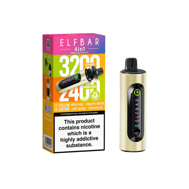 Load image into Gallery viewer, Elf Bar 4-in-1 Prefilled Pod Vape Kit
