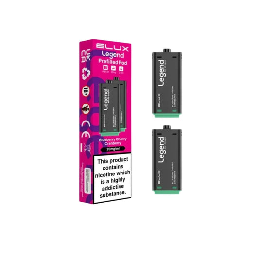 Elux Legend 1500 Prefilled Replacement Pods