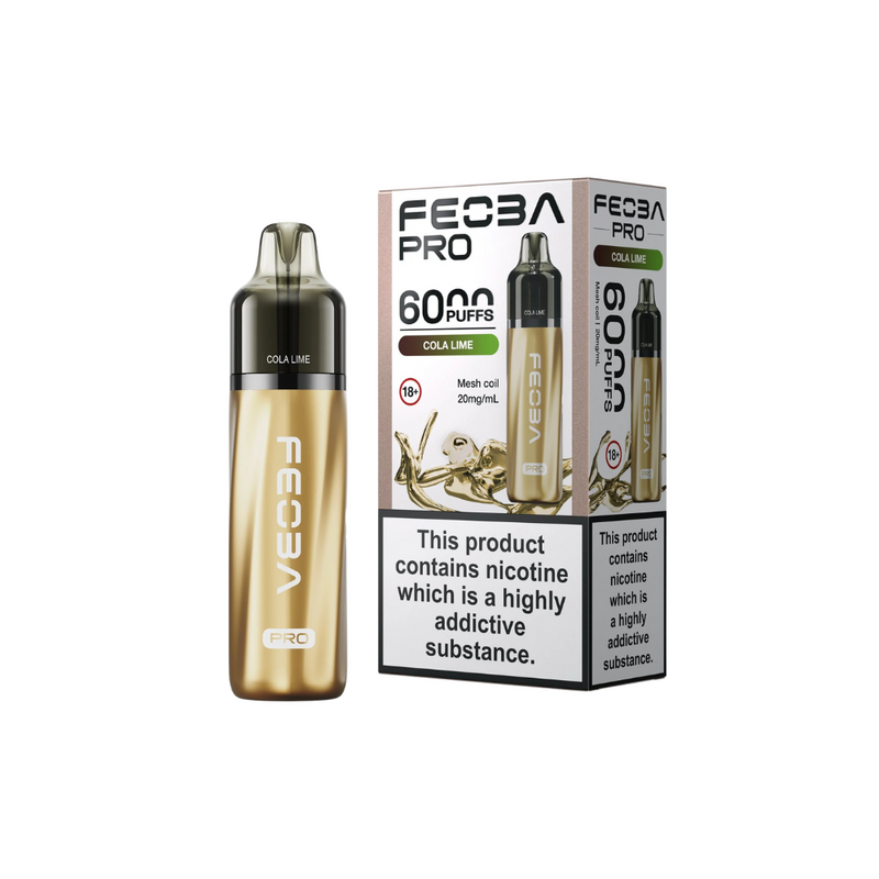 Load image into Gallery viewer, FEOBA_Bar PRO 6000 Prefilled Pod Kit | Cola Lime
