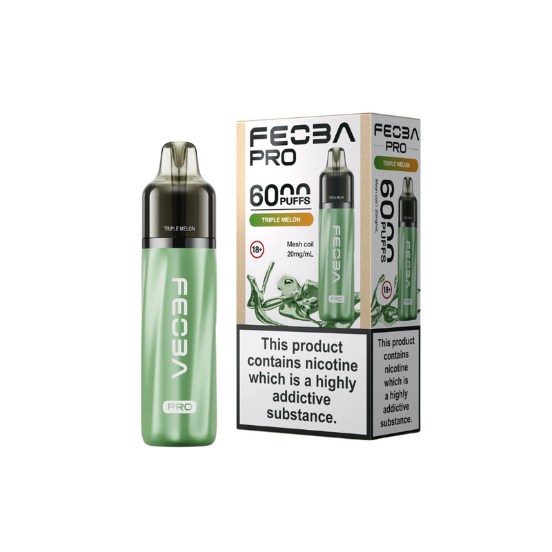 Load image into Gallery viewer, FEOBA_Bar PRO 6000 Prefilled Pod Kit | Triple Melon
