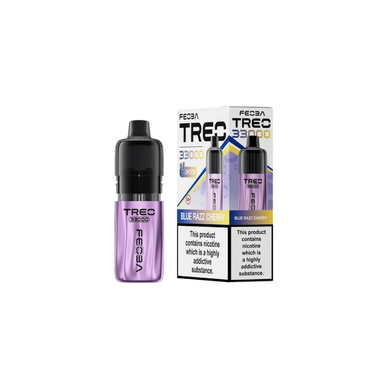 Load image into Gallery viewer, Feoba Treo 33K Prefilled Pod Kit | Bluerazz Cherry
