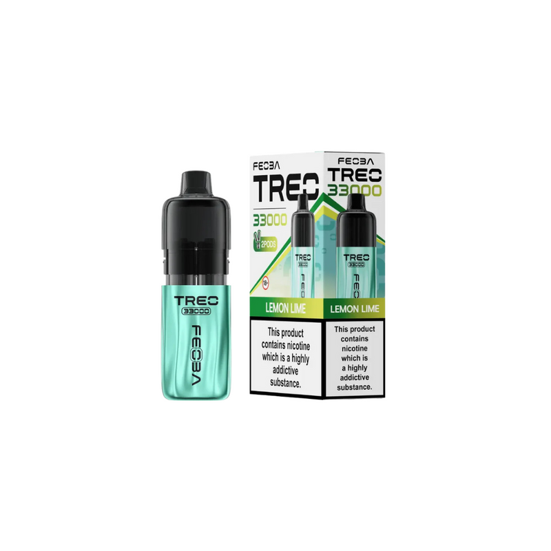 Load image into Gallery viewer, Feoba Treo 33K Prefilled Pod Kit | Lemon lime

