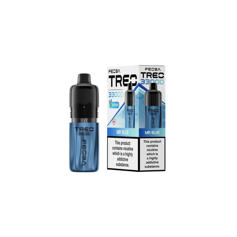 Load image into Gallery viewer, Feoba Treo 33K Prefilled Pod Kit | Mr blue
