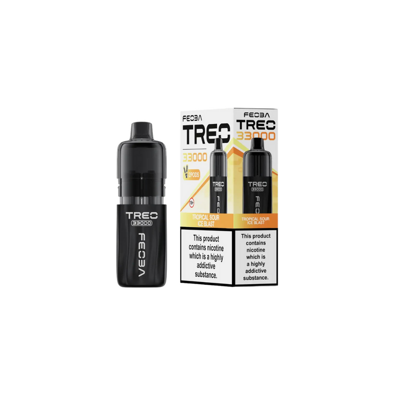 Load image into Gallery viewer, Feoba Treo 33K Prefilled Pod Kit | tropical sourice blast
