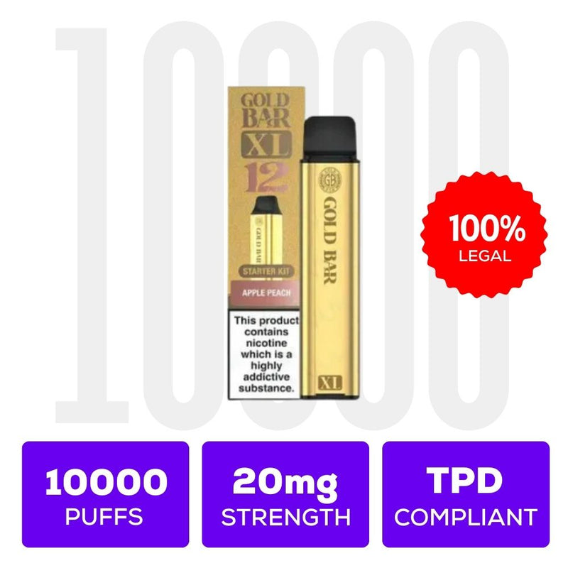 Load image into Gallery viewer, Gold Bar XL Prefilled Pod Kit
