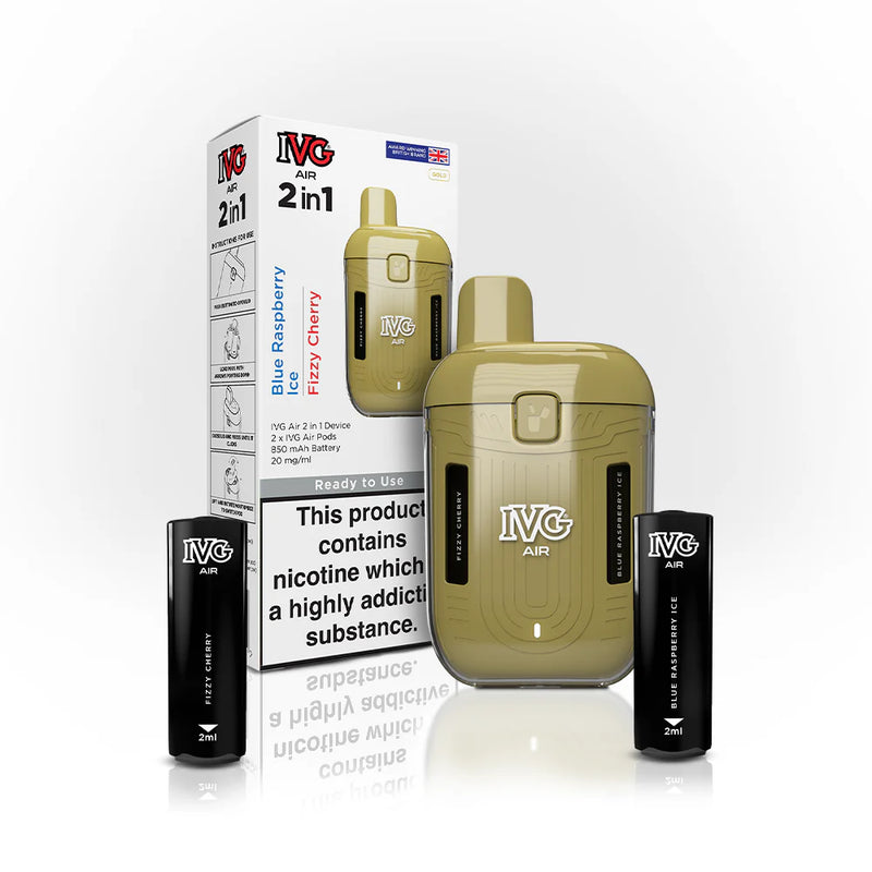 Load image into Gallery viewer, IVG Air 2-in-1 Starter Vape Pod Kit
