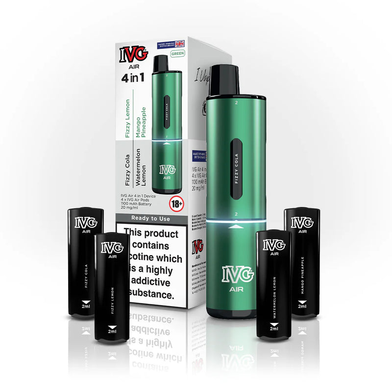 Load image into Gallery viewer, Green_EditionIVG Air 4in1 Prefilled Pod | Green Edition

