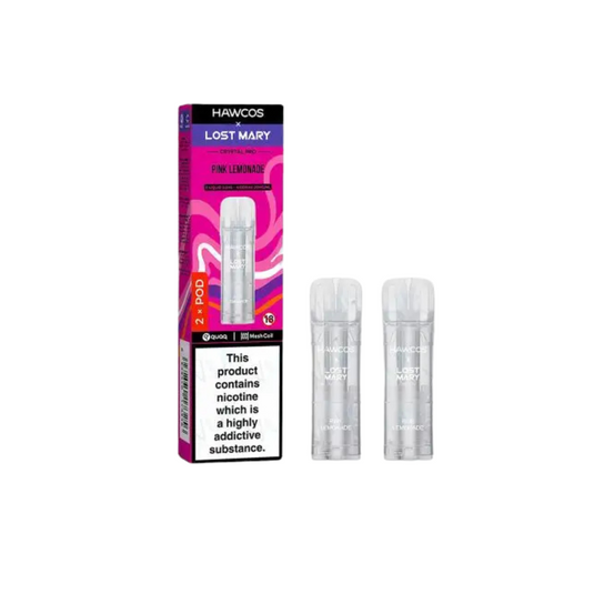Hawcos x Lost Mary Crystal Pro Prefilled Pods