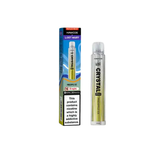 Hawcos x Lost Mary Crystal Pro Prefilled Vape Pod Kit UK Shop Disposables Hawcos x Lost Mary Crystal Pro Prefilled Vape Pod Kit UK Shop Disposables