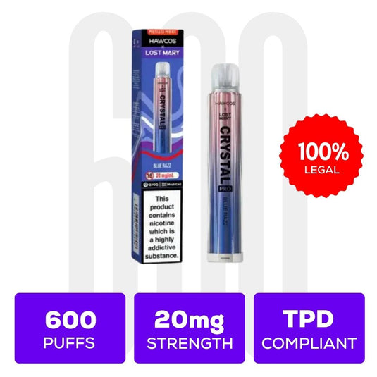 Hawcos x Lost Mary Crystal Pro Prefilled Vape Pod Kit
