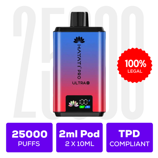 Hayati Pro Ultra Plus 25000 Prefilled Pod Kit
