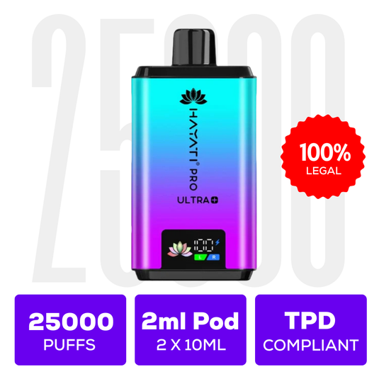 Hayati Pro Ultra Plus 25000 Prefilled Pod Kit