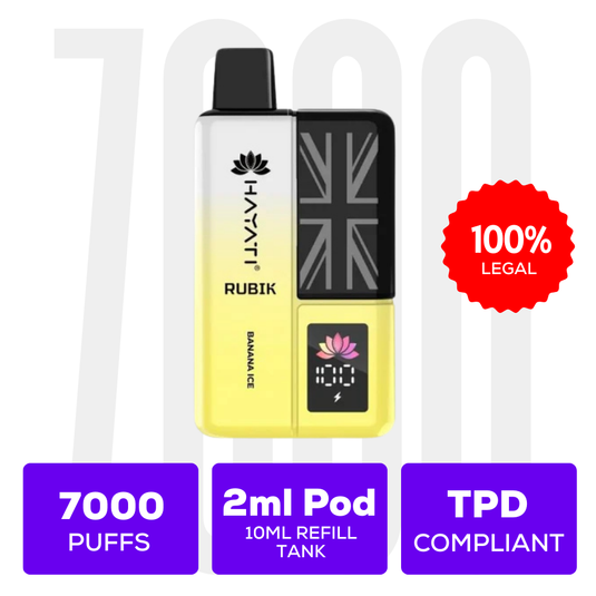 Hayati Rubik 7000 Prefilled Vape Pod Kit