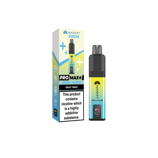 Hayati Twist Pro Max Plus Vape 6000 Puffs Vape Kit