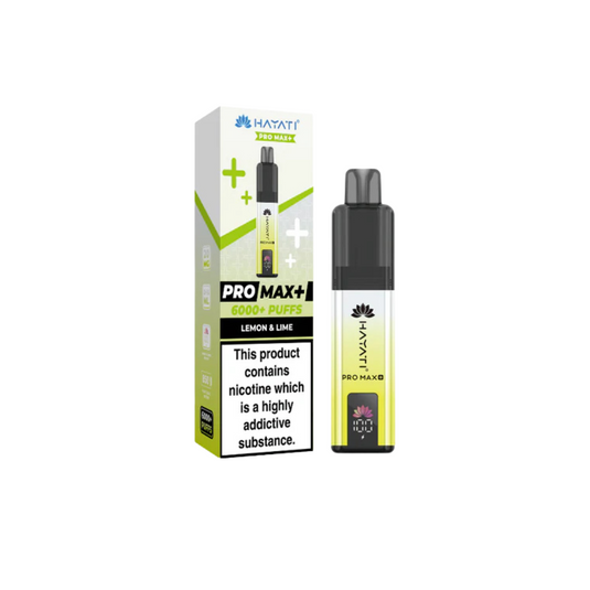 Hayati Twist Pro Max Plus Vape 6000 Puffs Vape Kit