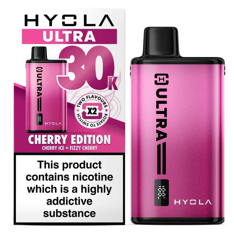 Load image into Gallery viewer, Hyola Ultra 30K Prefilled Pod Kit |Cherry Edition
