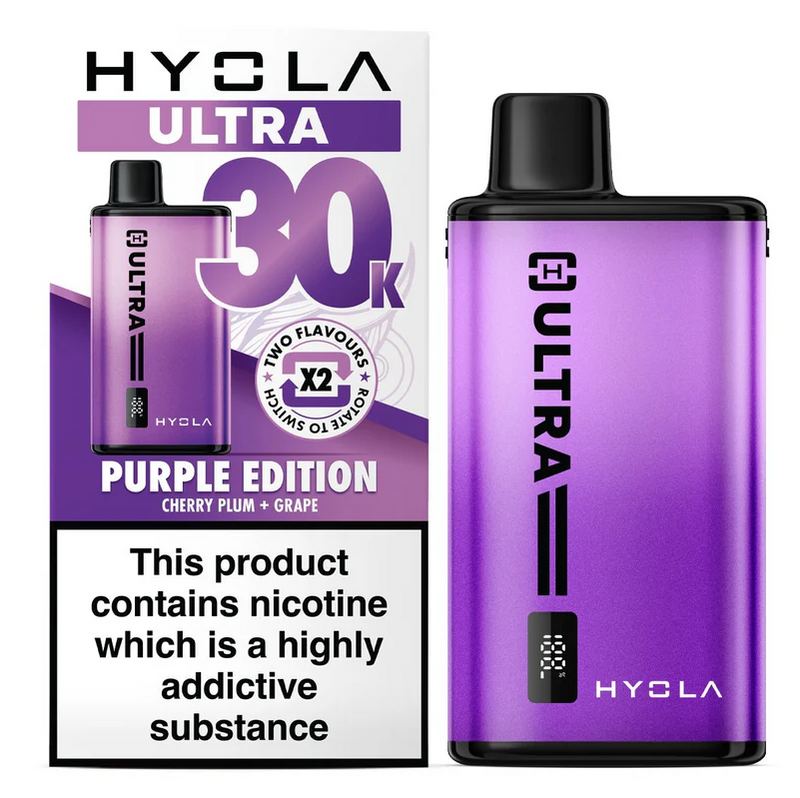 Load image into Gallery viewer, Hyola Ultra 30K Prefilled Pod Kit |Purple Edition
