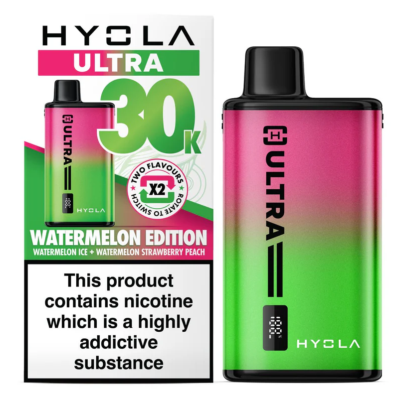 Load image into Gallery viewer, Hyola Ultra 30K Prefilled Pod Kit |Watermelon Edition
